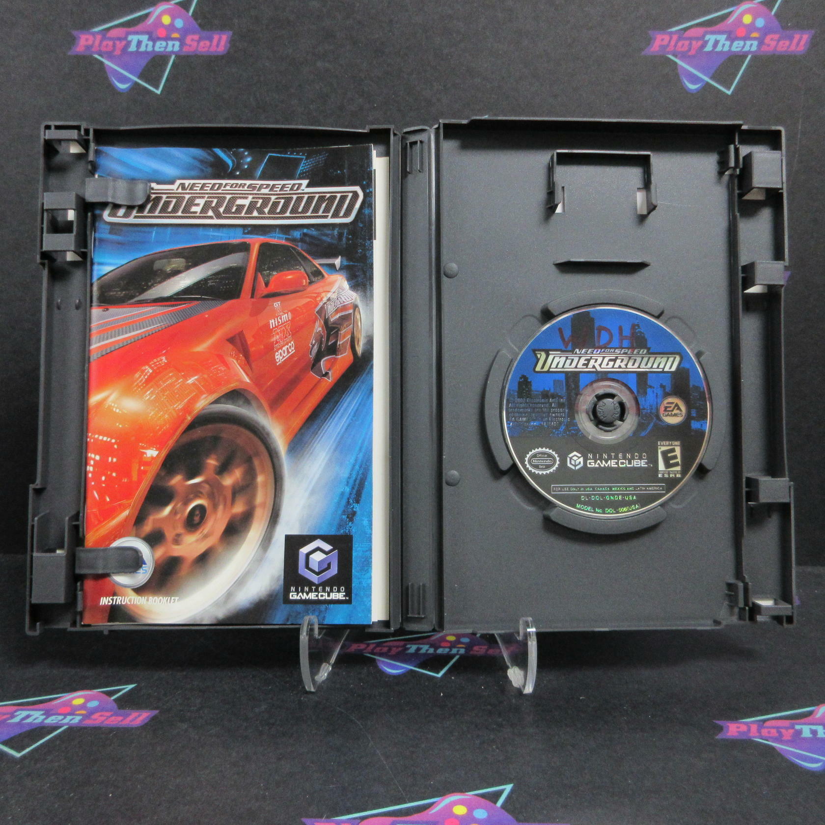 Need for Speed Underground Nintendo GameCube Player's Choice DD CIB - Refurbished