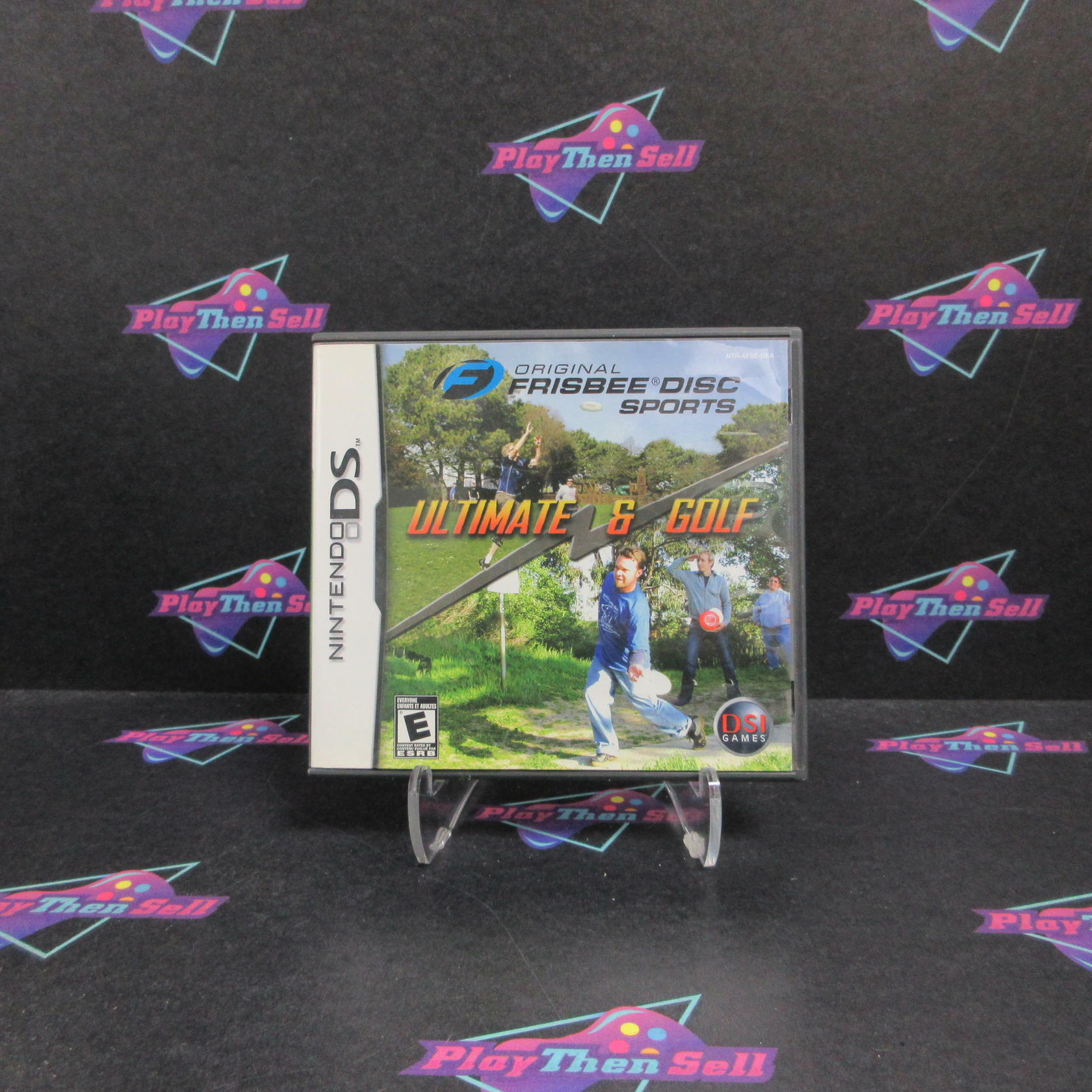 Original Frisbee Disc Sports Ultimate & Golf Nintendo DS Complete - Excellent