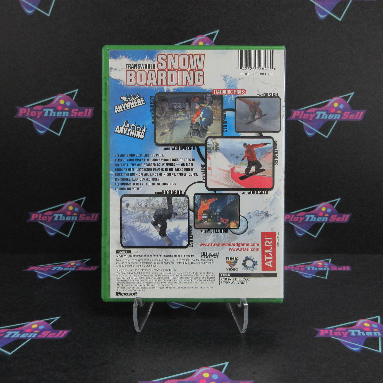 Transworld Snowboard Xbox Complete - Refurbished