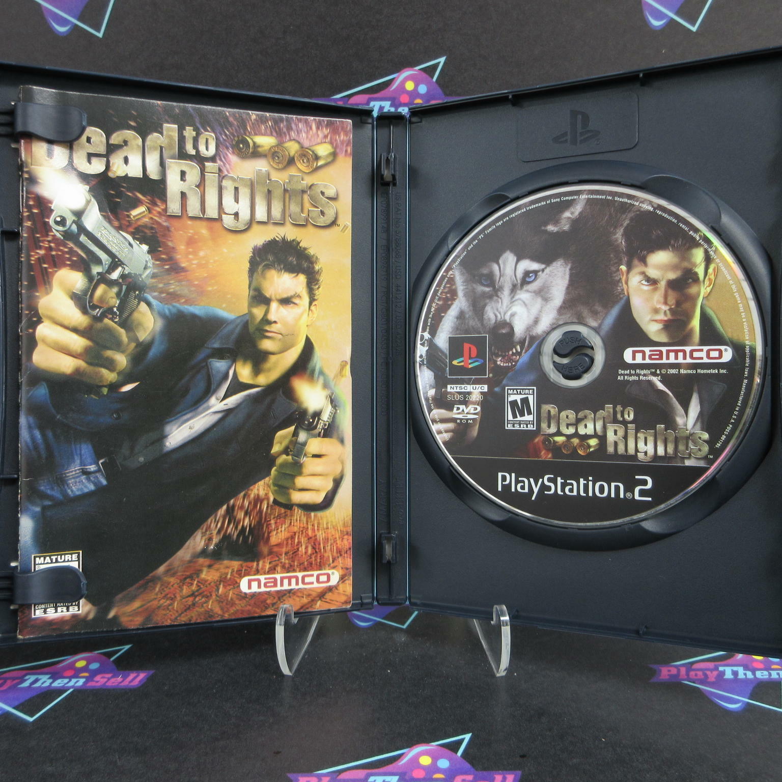 Dead to Rights PS2 PlayStation 2 + Reg Card Complete - Excellent