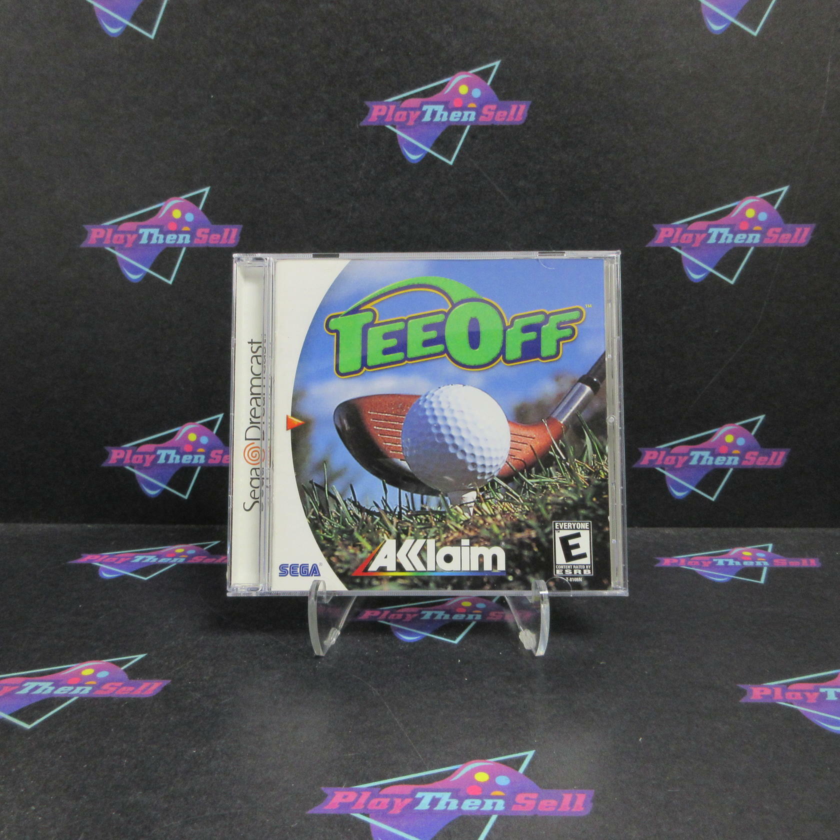 Tee Off Sega Dreamcast + Reg Card Complete - Excellent