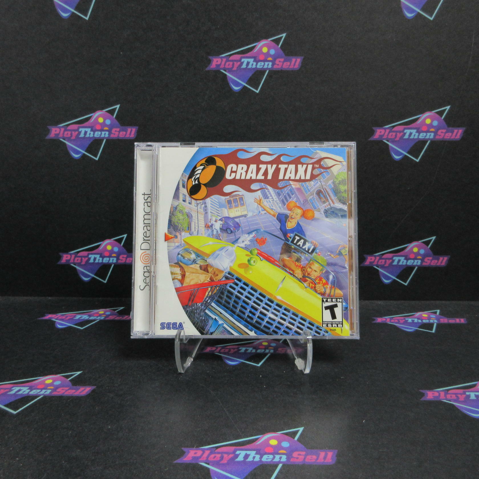 Crazy Taxi Sega Dreamcast + Reg Card Complete - Excellent