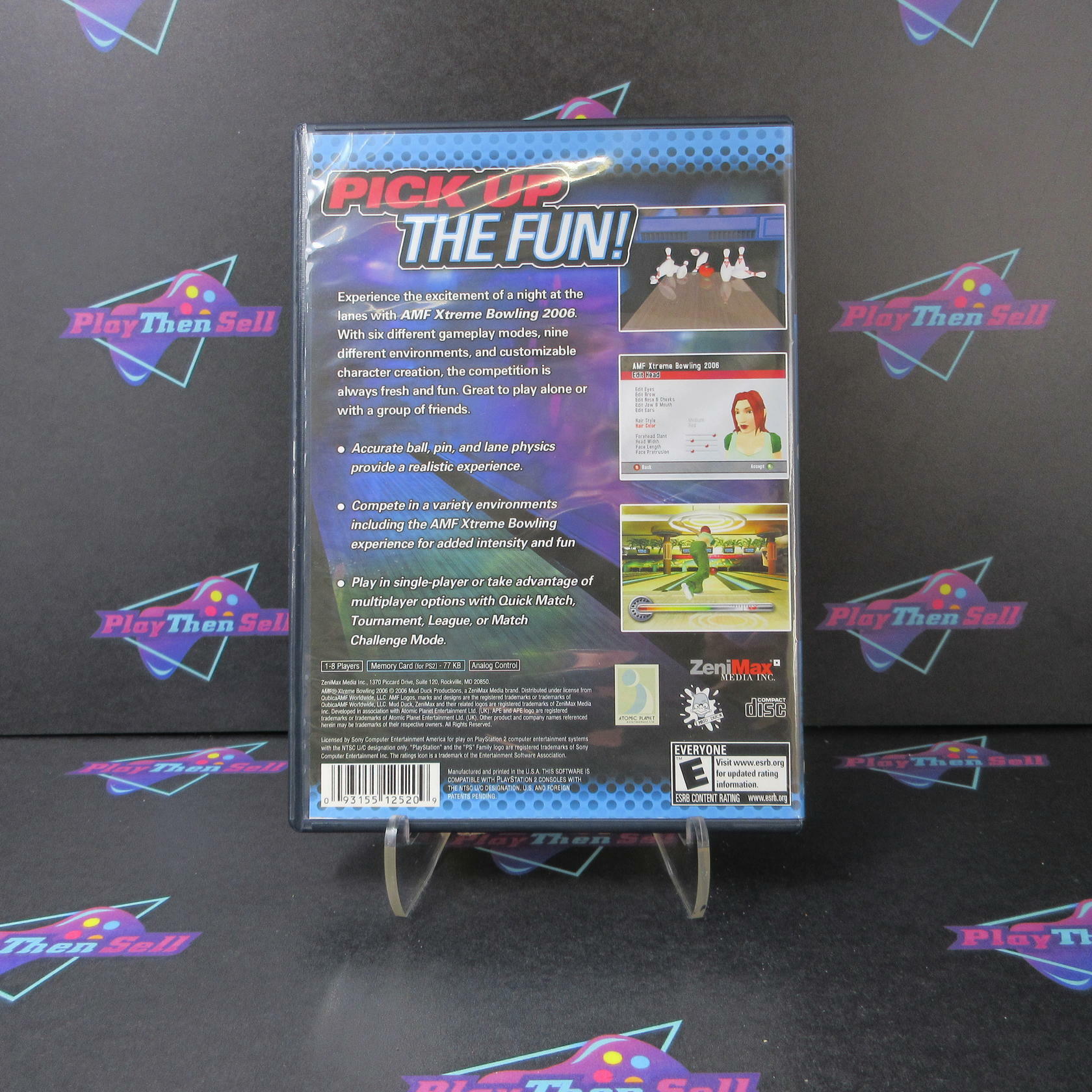 AMF Extreme Bowling 2006 PS2 PlayStation 2 + Reg Card Complete - Excellent