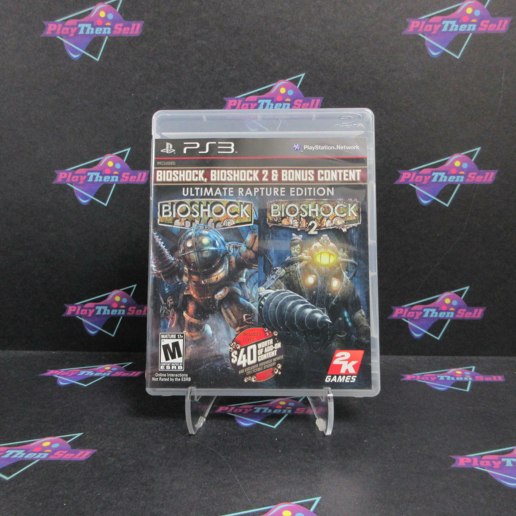 BioShock Ultimate Rapture Edition PS3 PlayStation 3 AD Complete CIB - Very Good