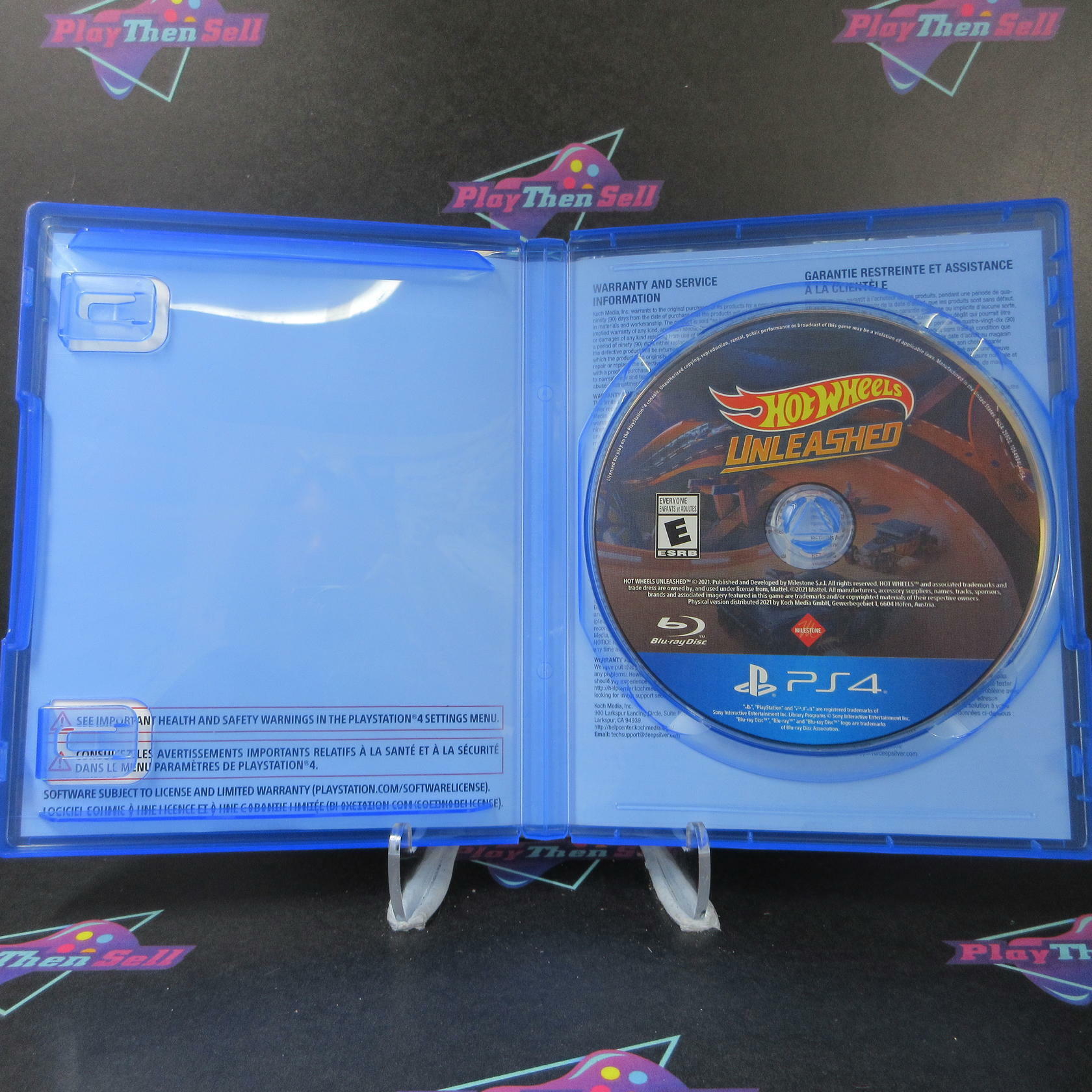 Hot Wheels Unleashed PS4 PlayStation 4 Complete - Excellent