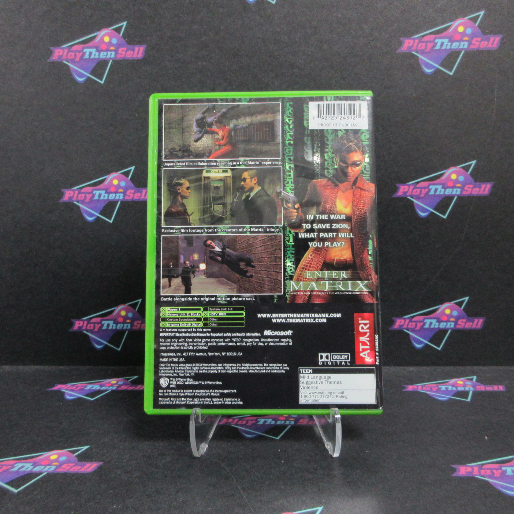 Enter the Matrix Xbox Complete - Refurbished