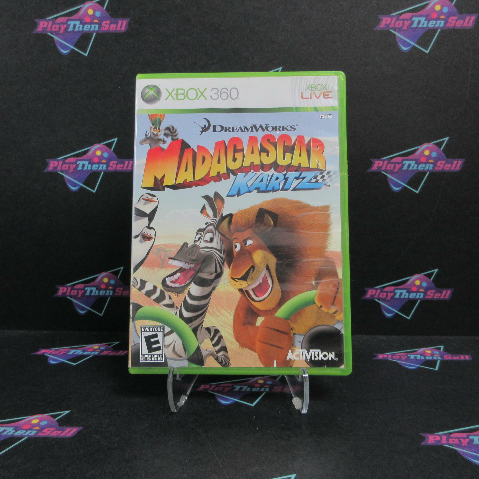 Madagascar Kartz Xbox 360 AD Complete CIB - Very Good