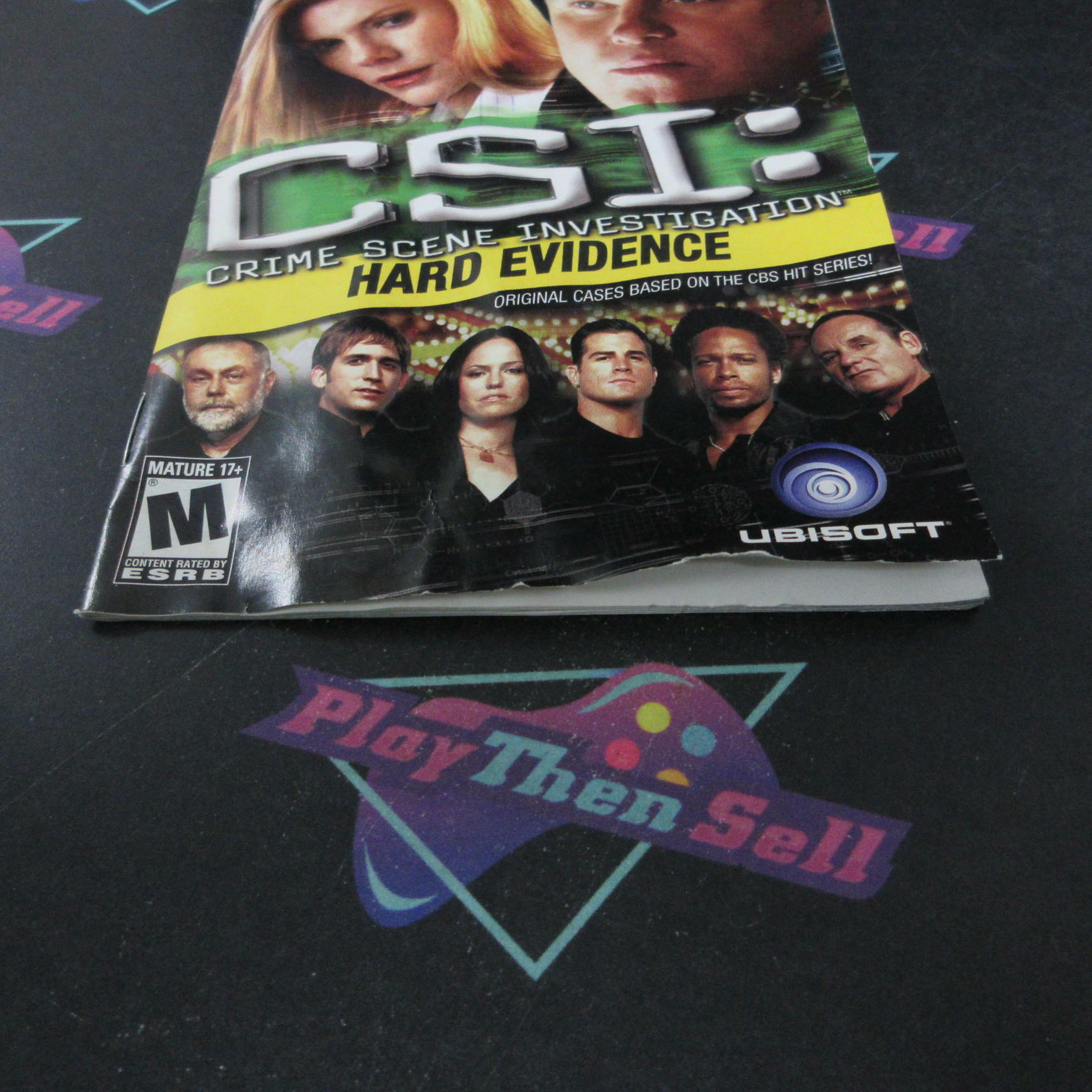 CSI Hard Evidence Xbox 360 MD Complete CIB - Very Good