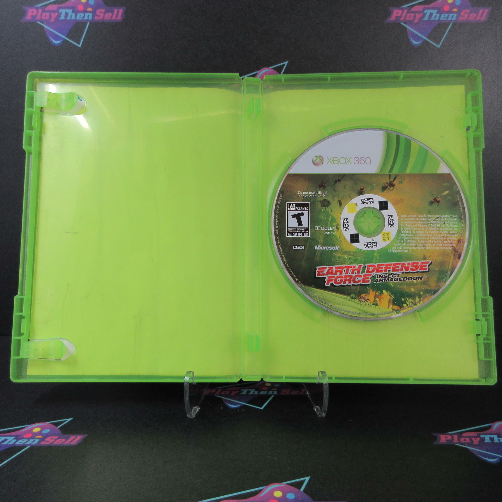 Earth Defense Force Insect Armageddon Xbox 360 AD/DD/NM - Very Good