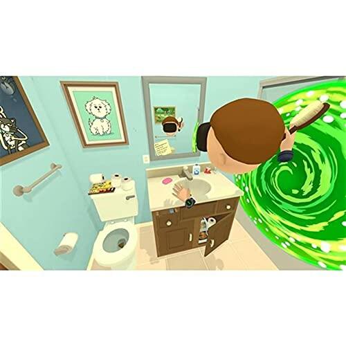 Rick & Morty Virtual Rick-ality PS4 PlayStation 4 AD Complete CIB - Very Good