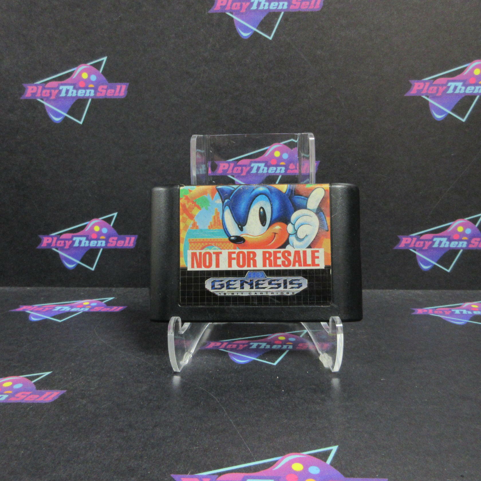 Sonic The Hedgehog Sega Genesis NFRS Complete - Refurbished