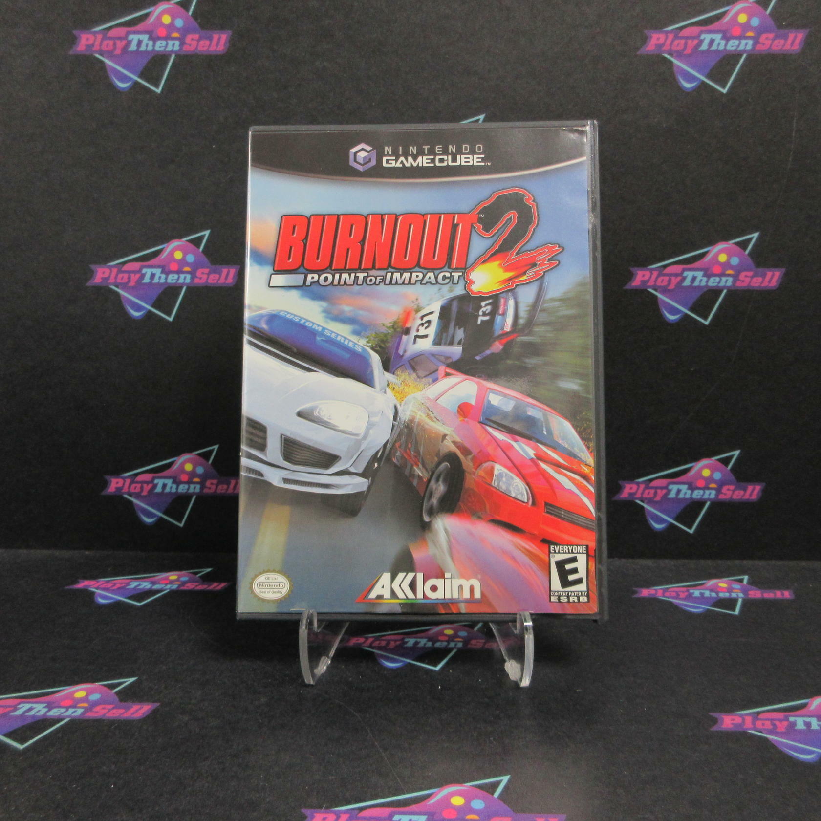 Burnout 2 Point of Impact Nintendo GameCube Complete - Refurbished
