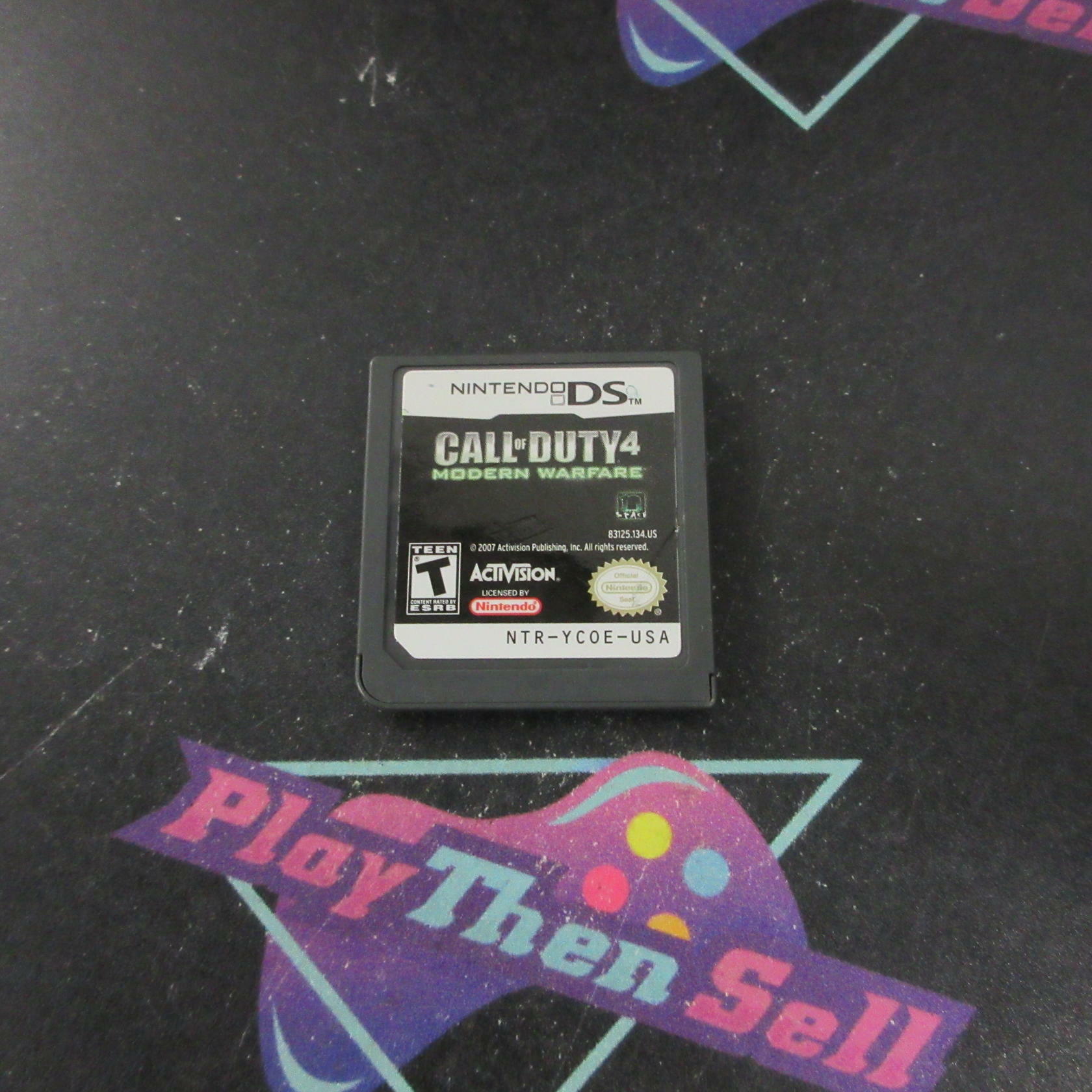 Call of Duty 4 Modern Warfare Nintendo DS Complete - Excellent