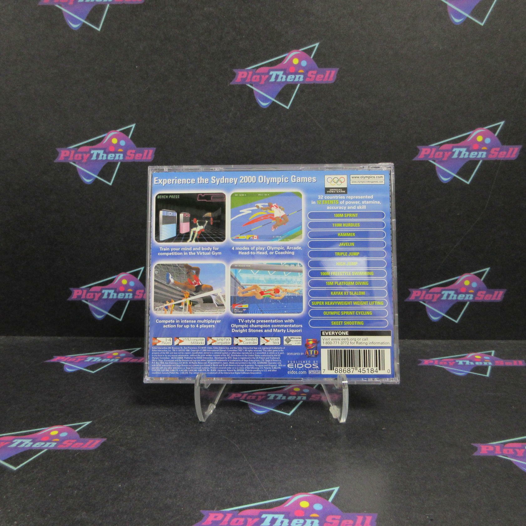 Sydney 2000 Sega Dreamcast + Reg Card Complete - Excellent
