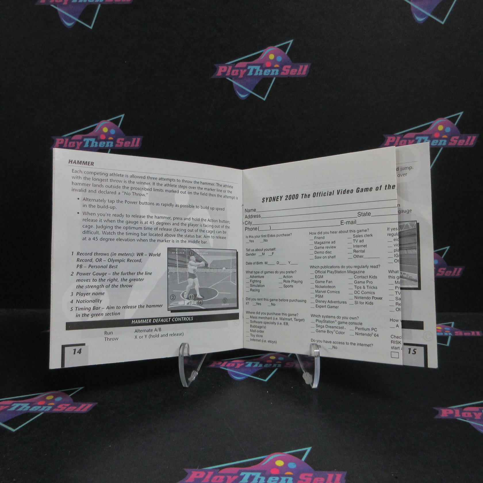 Sydney 2000 Sega Dreamcast + Reg Card Complete - Excellent
