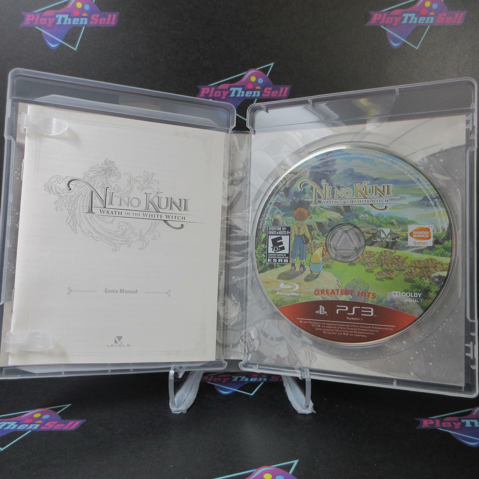 Ni No Kuni Wrath of the White Witch PS3 PlayStation 3 GH Complete - Excellent