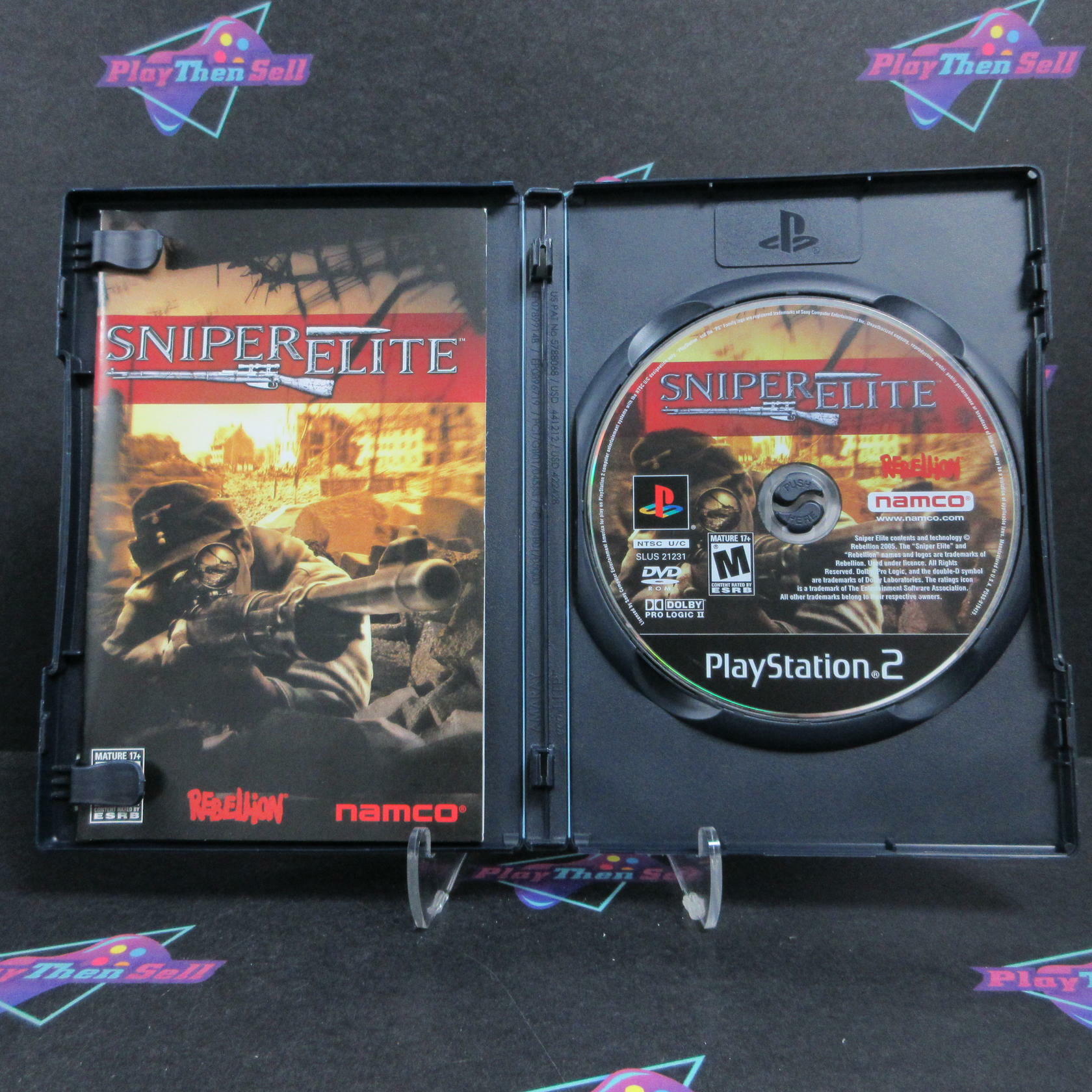 Sniper Elite PS2 PlayStation 2 Complete - Excellent