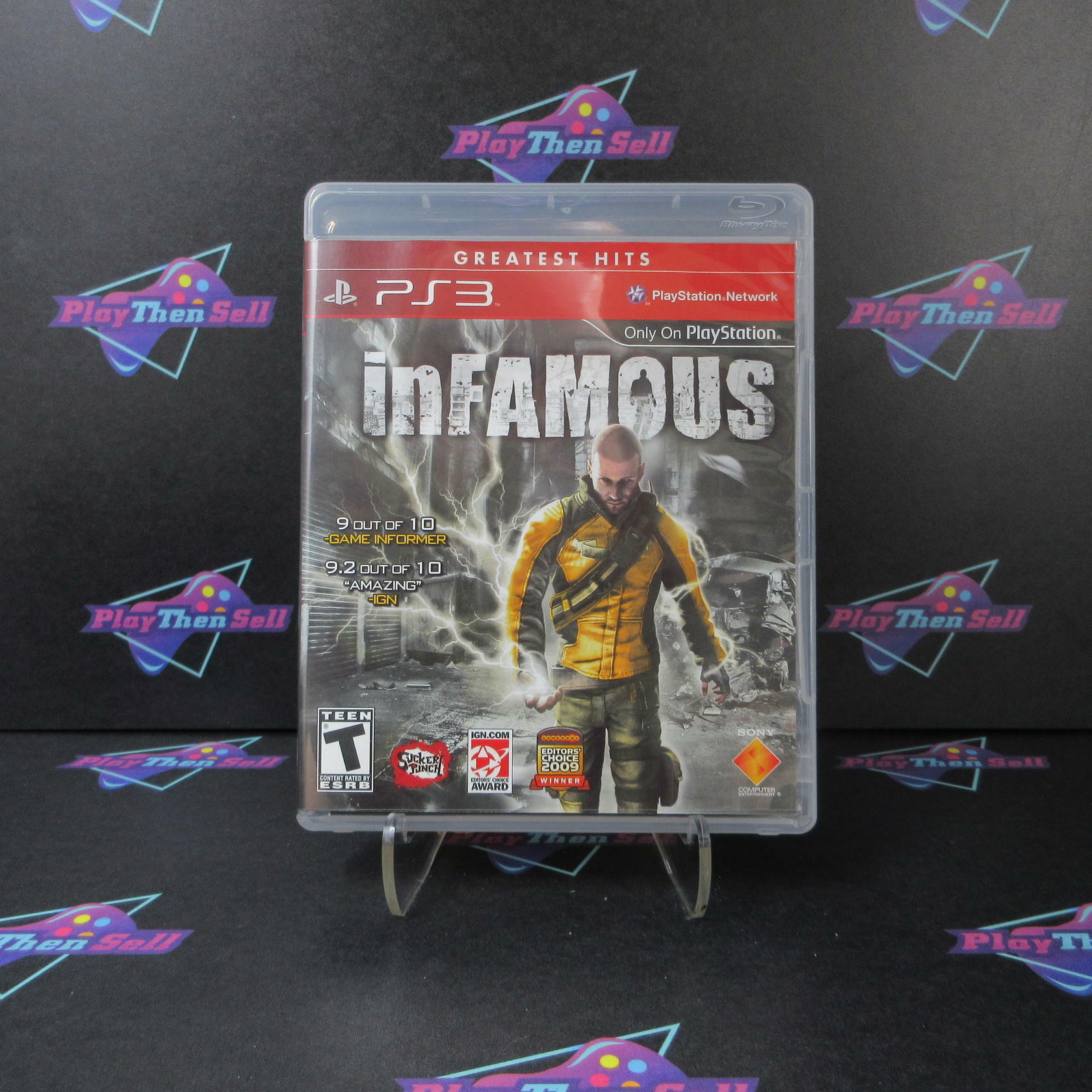 Infamous PS3 PlayStation 3 GH Complete - Excellent