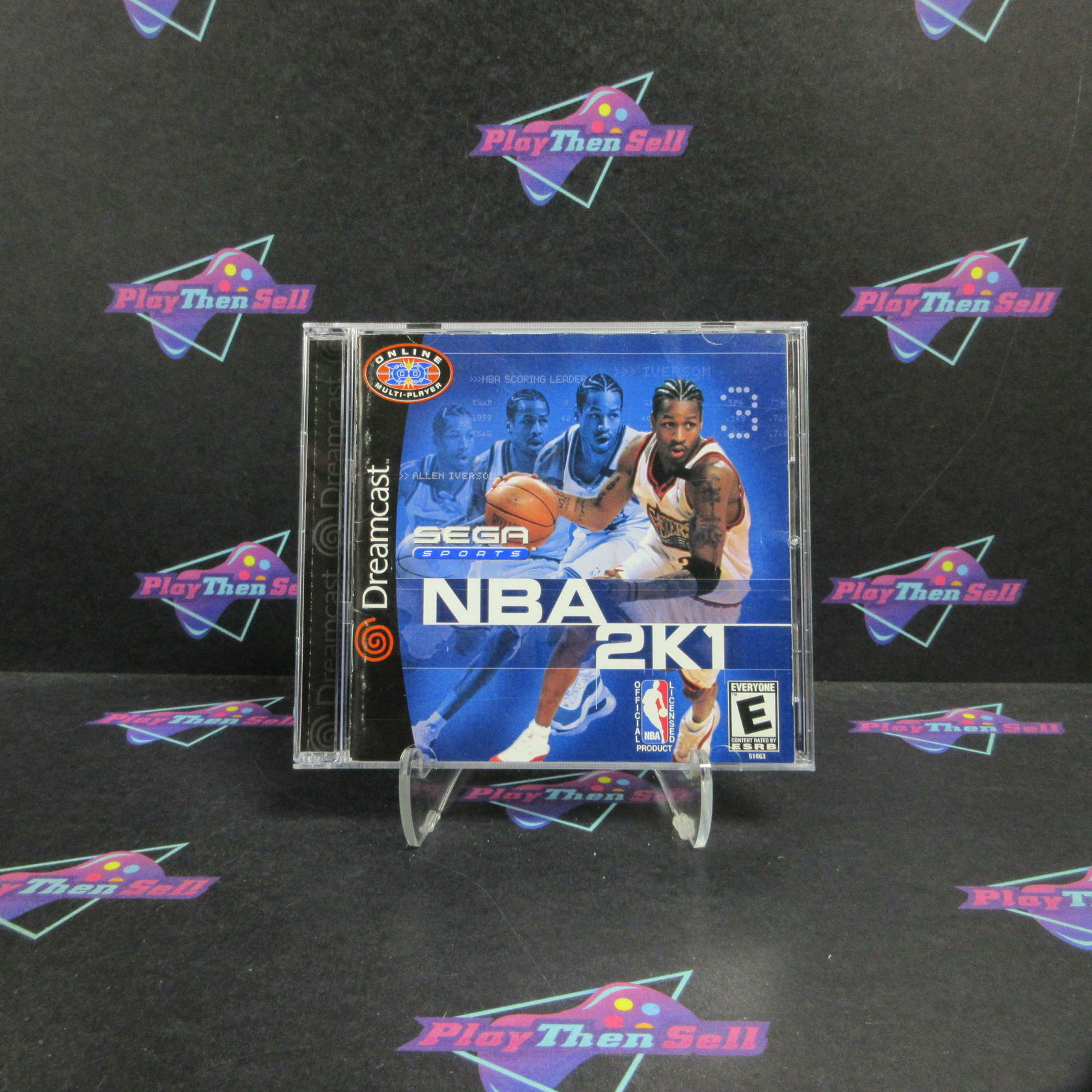 NBA 2K1 Sega Dreamcast Complete - Excellent