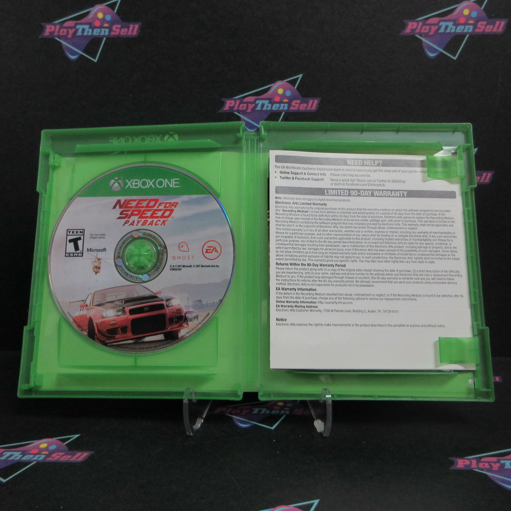 Need for Speed Payback Deluxe Edition Xbox One AD Complete CIB - Very Good