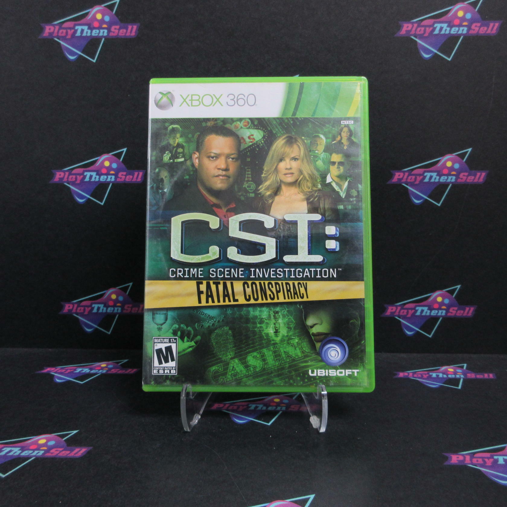 CSI Fatal Conspiracy Xbox 360 AD/MD Complete CIB - Very Good