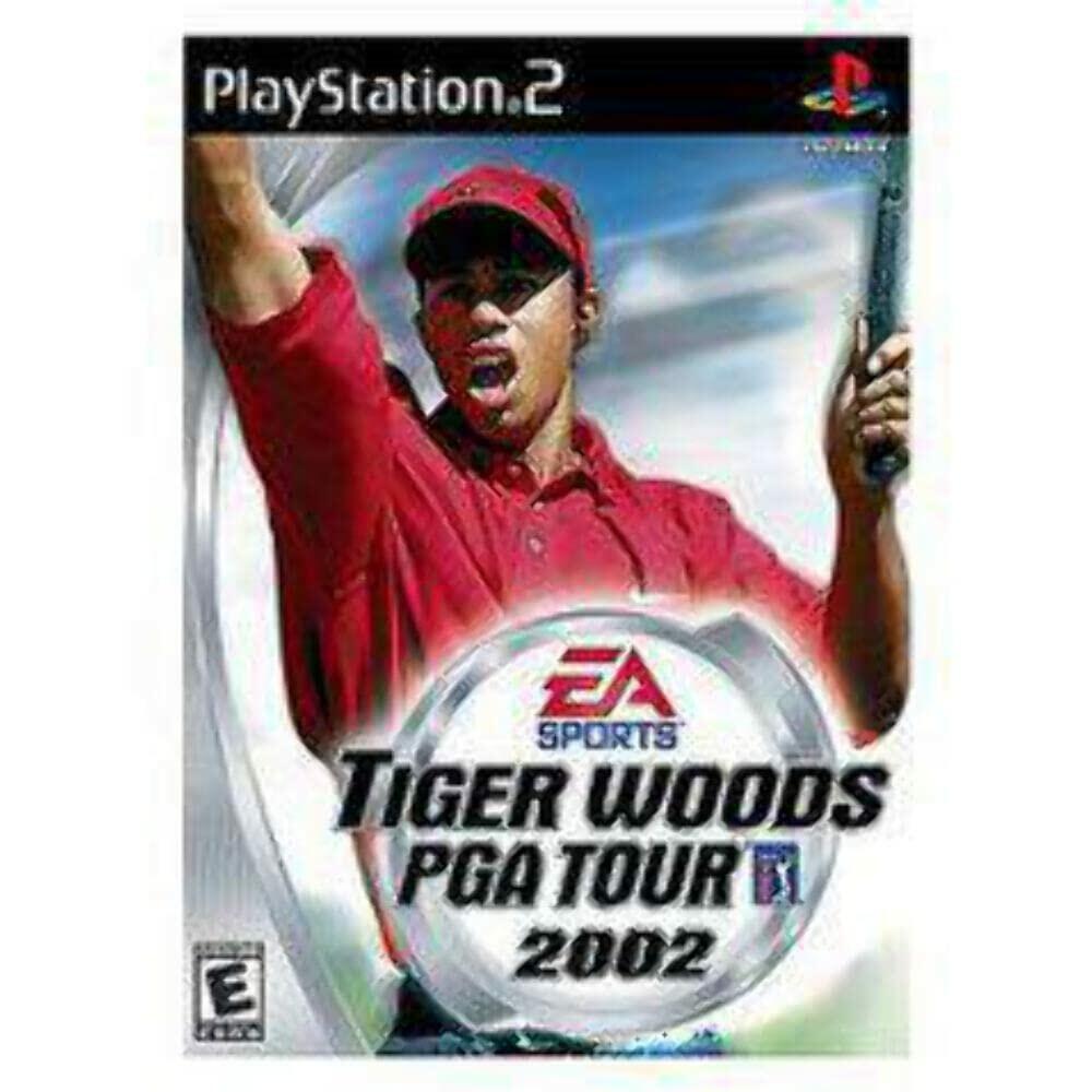 Tiger Woods PGA Tour 2002 PS2 PlayStation 2 AD + Reg Card Complete CIB - Very Good