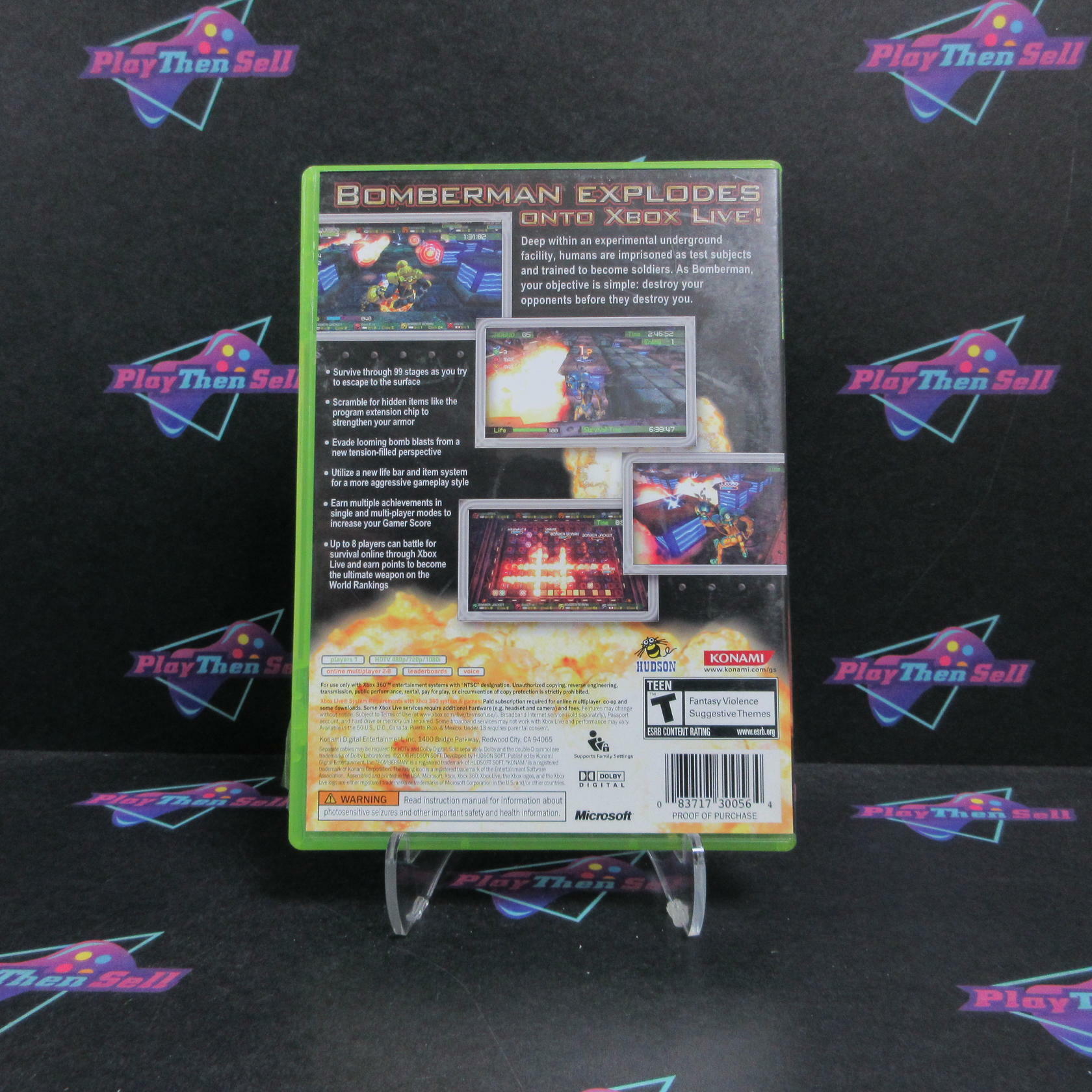 Bomberman Act Zero Xbox 360 DD/NM - Very Good