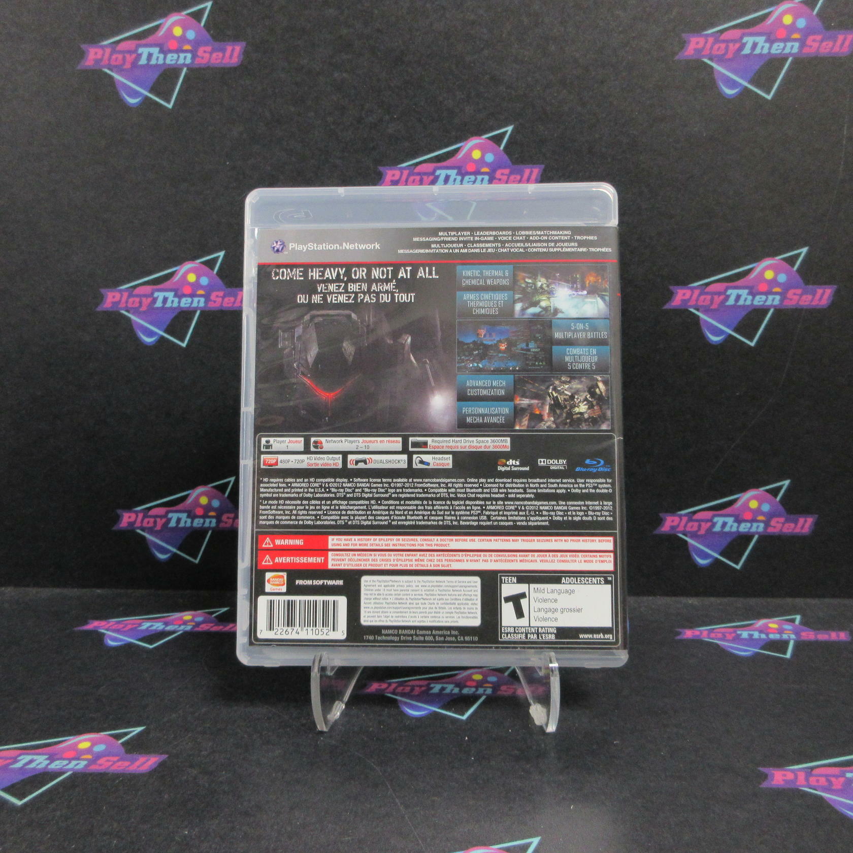 Armored Core V PS3 PlayStation 3 Complete - Excellent