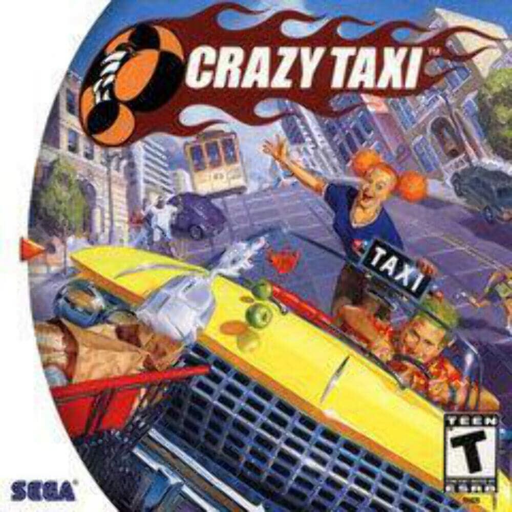 Crazy Taxi Sega Dreamcast + Reg Card Complete - Excellent