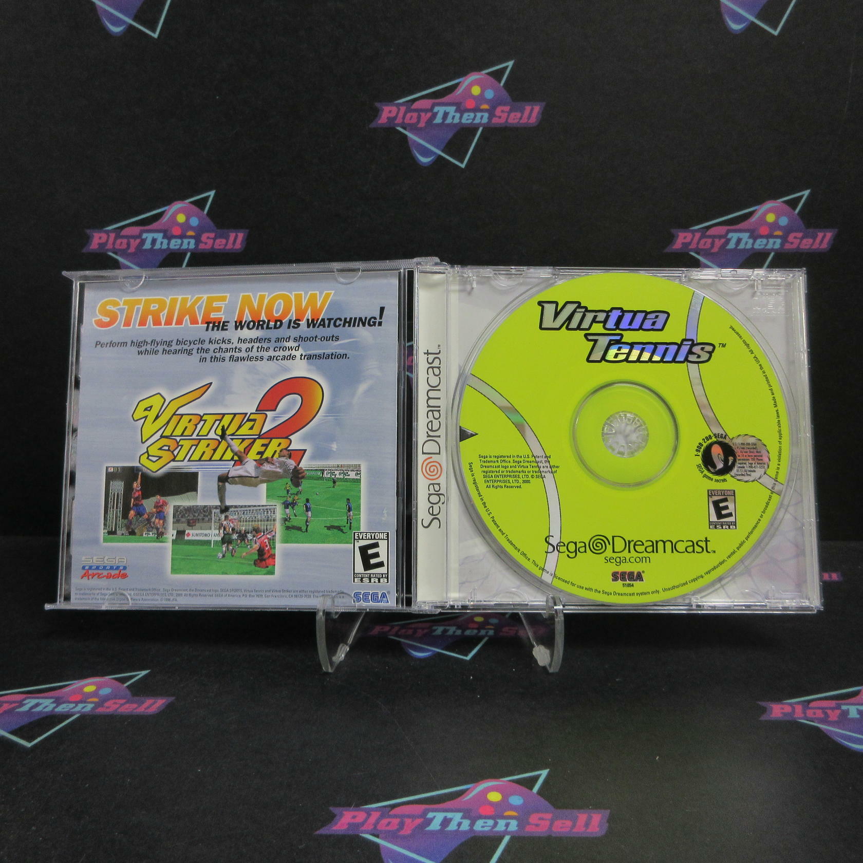 Virtua Tennis Sega Dreamcast Complete - Excellent