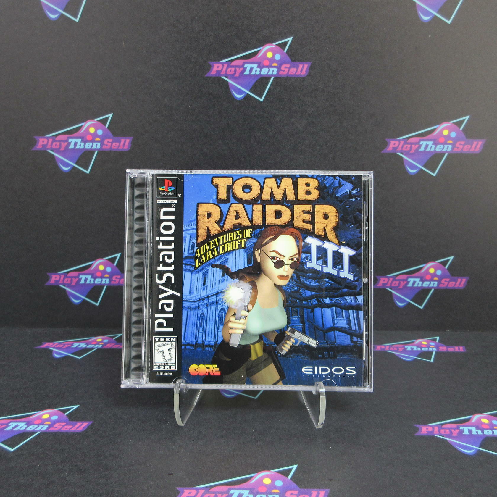 Tomb Raider III 3 PS1 PlayStation 1 Complete - Excellent