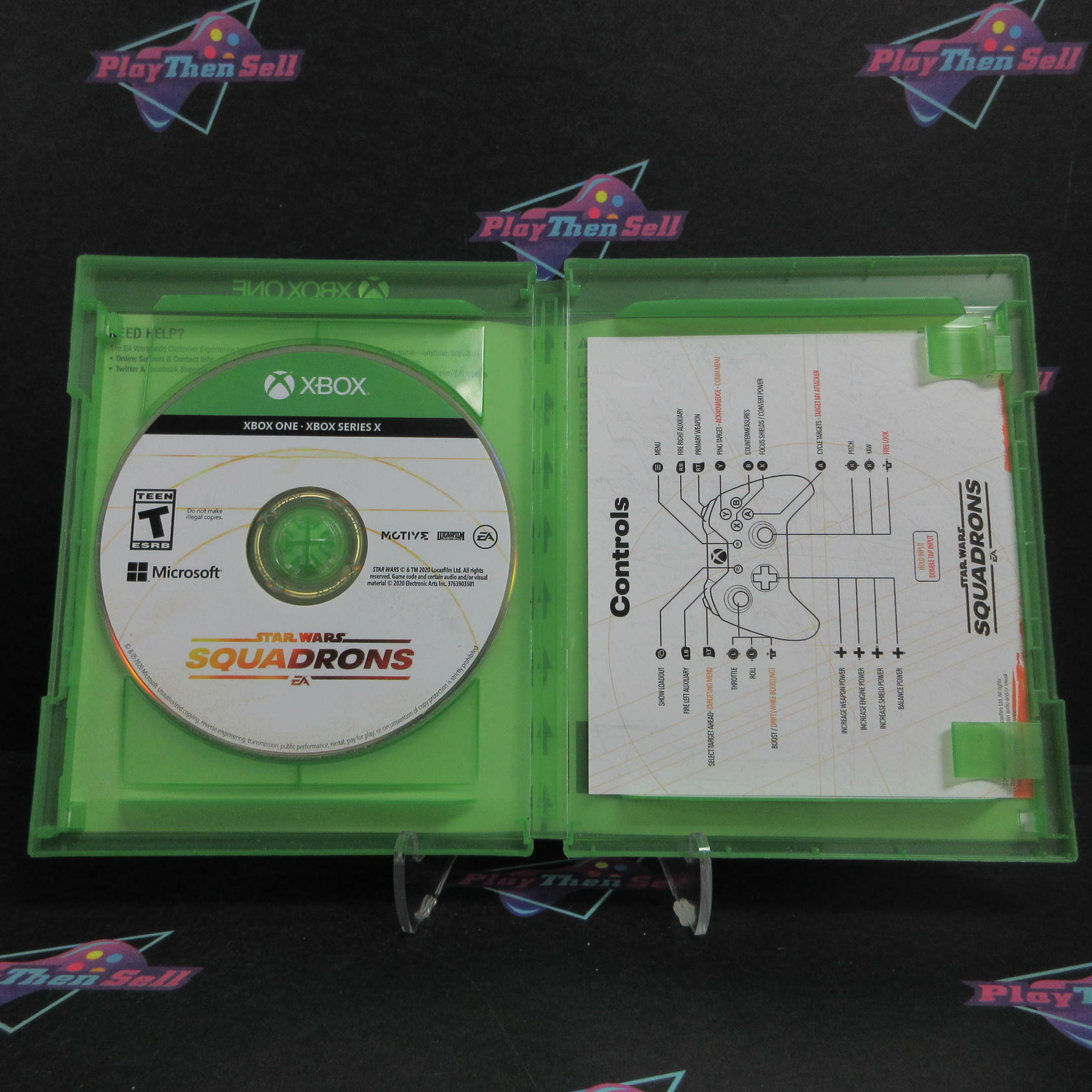 Star Wars Squadrons Xbox One AD Complete CIB - Very Good