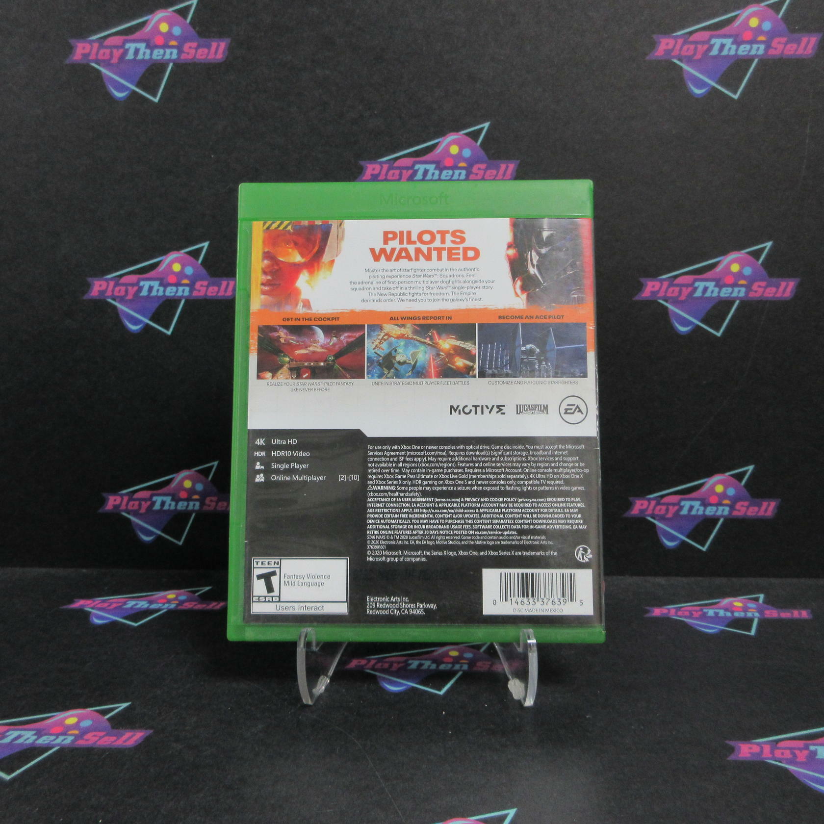 Star Wars Squadrons Xbox One AD Complete CIB - Very Good