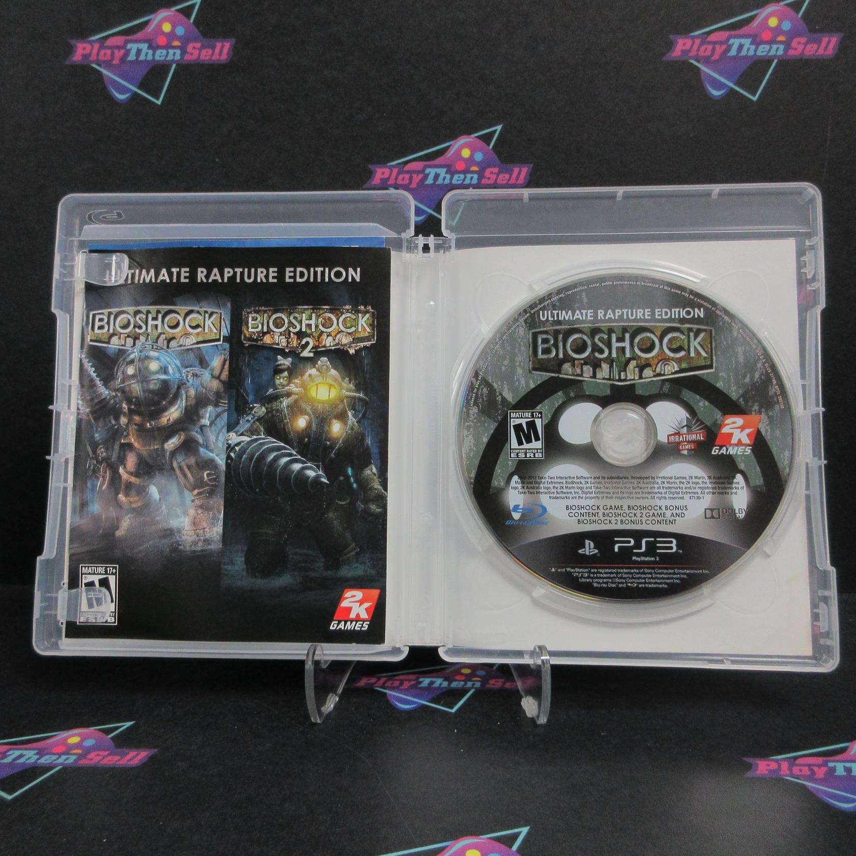 BioShock Ultimate Rapture Edition PS3 PlayStation 3 AD Complete CIB - Very Good