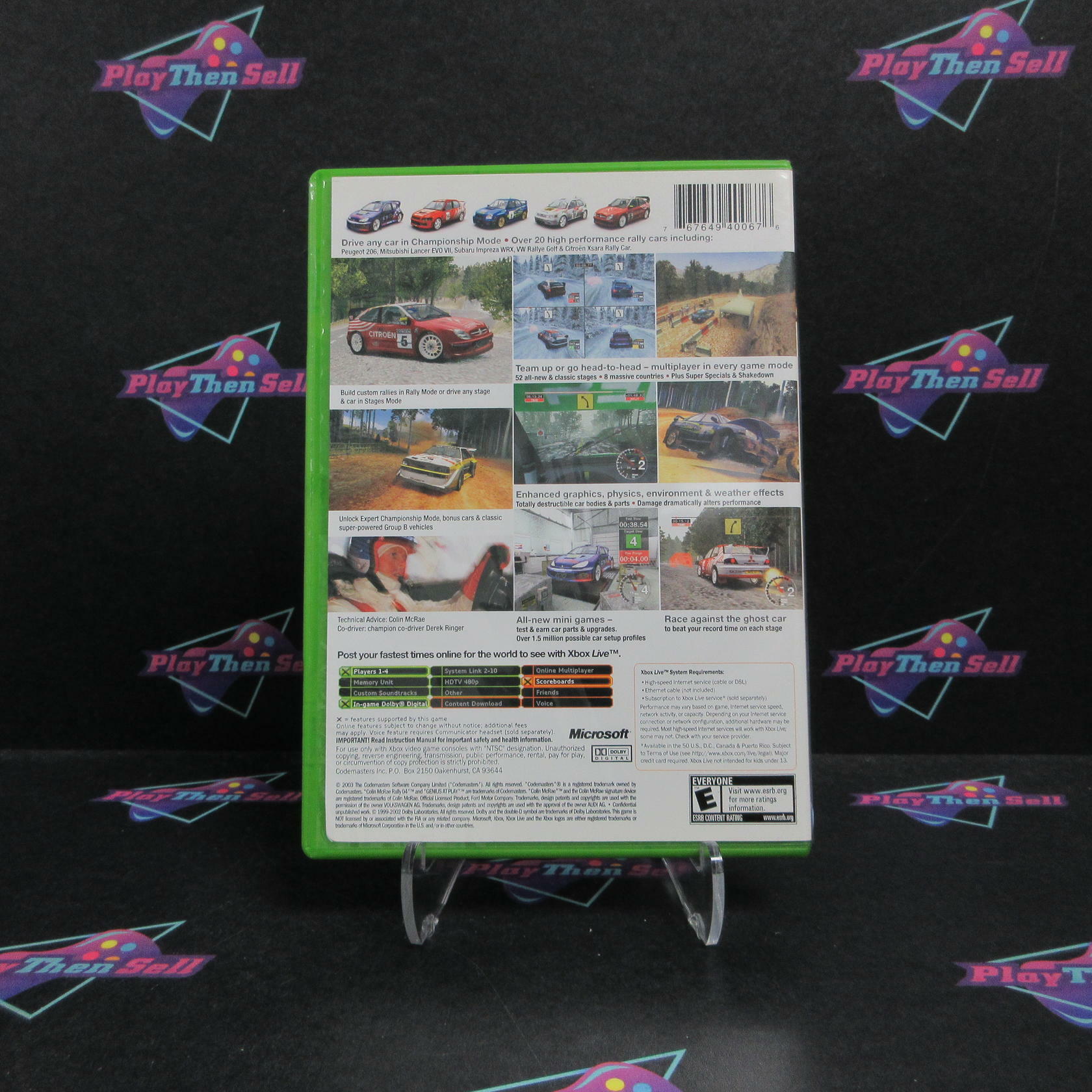 Colin Mcrae Rally 04 Xbox Complete - Refurbished