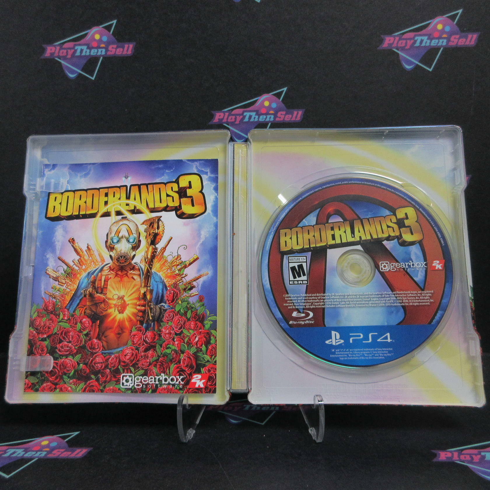 Borderlands 3 Super Deluxe Edition PS4 PlayStation 4 + Sleeve CIB - Excellent