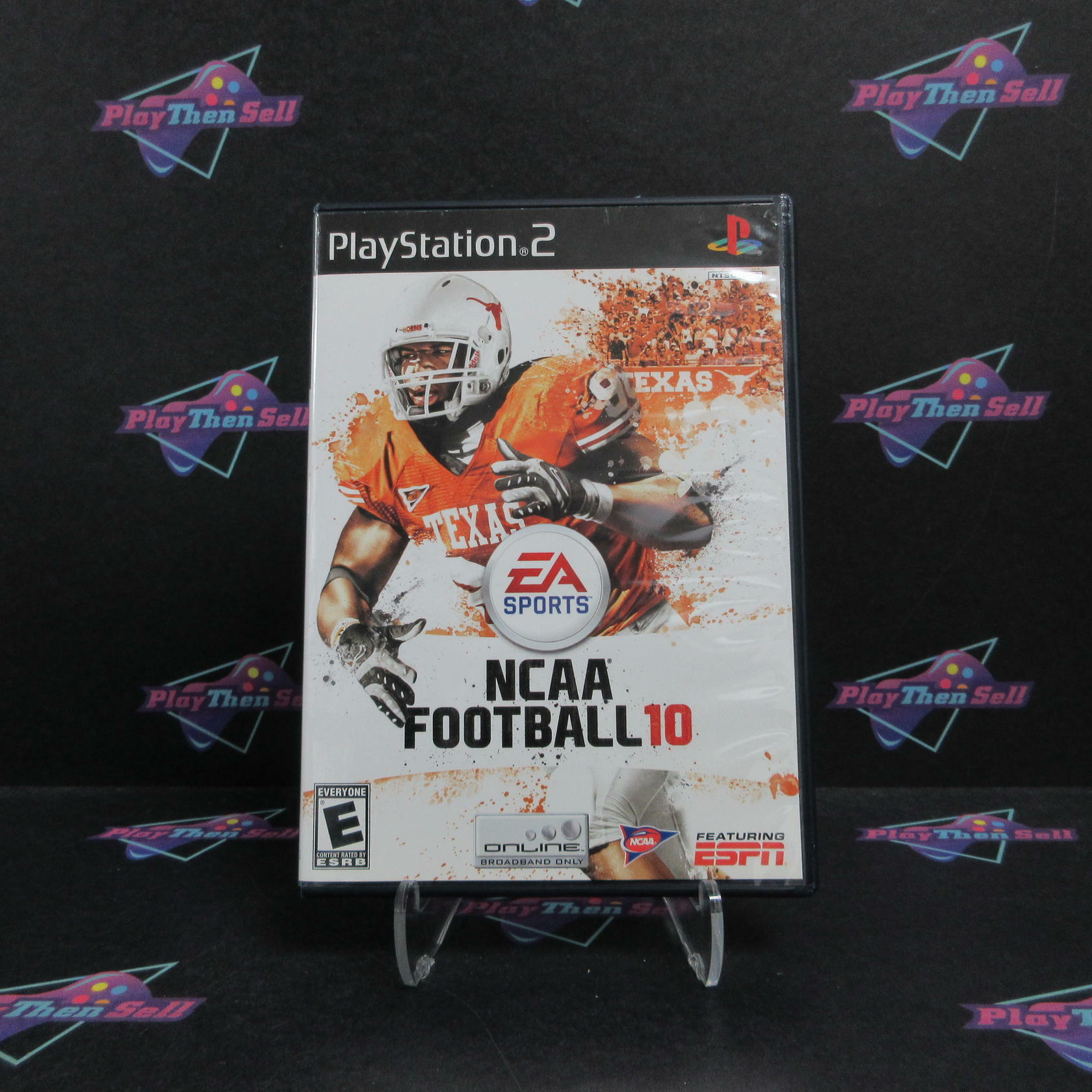 NCAA Football 10 PS2 PlayStation 2 Complete - Excellent