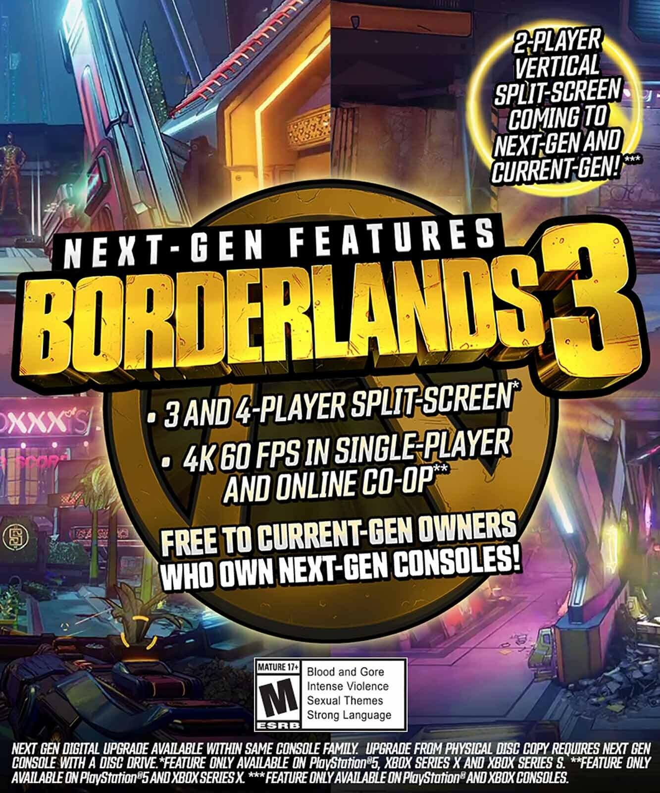 Borderlands 3 Super Deluxe Edition PS4 PlayStation 4 + Sleeve CIB - Excellent