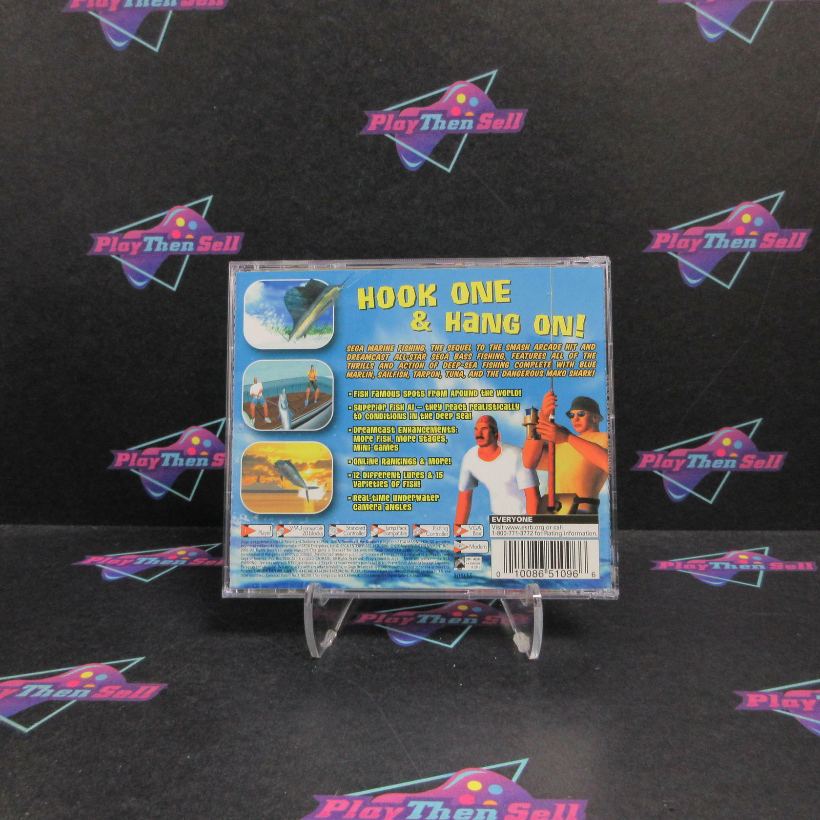 Sega Marine Fishing Sega Dreamcast + Reg Card Complete - Excellent