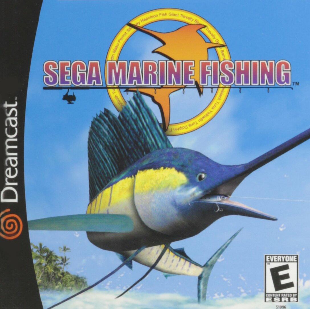 Sega Marine Fishing Sega Dreamcast + Reg Card Complete - Excellent