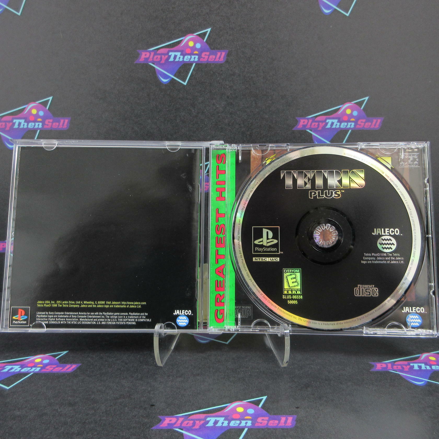 Tetris Plus PS1 PlayStation 1 Greatest Hits Complete - Excellent