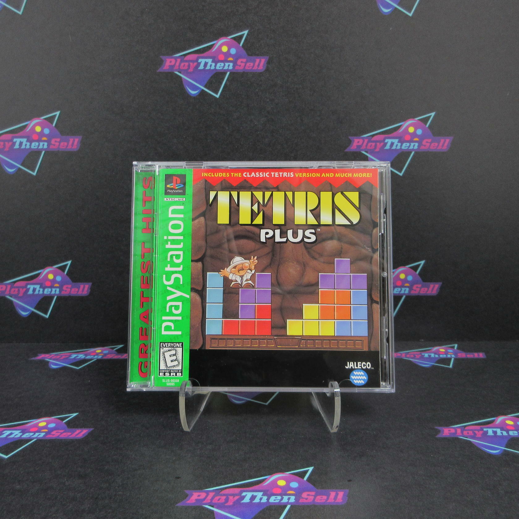 Tetris Plus PS1 PlayStation 1 Greatest Hits Complete - Excellent