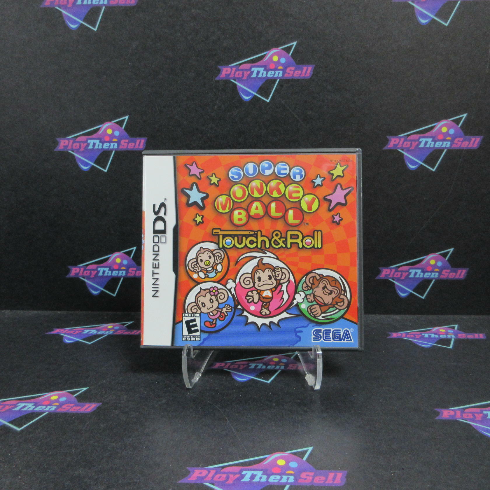 Super Monkey Ball Touch & Roll Nintendo DS Complete - Excellent