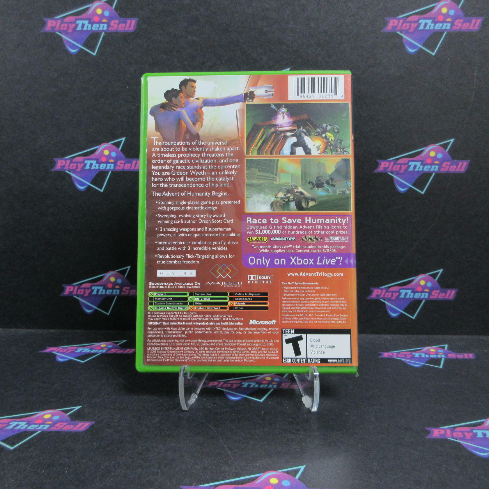 Advent Rising Xbox Complete - Refurbished