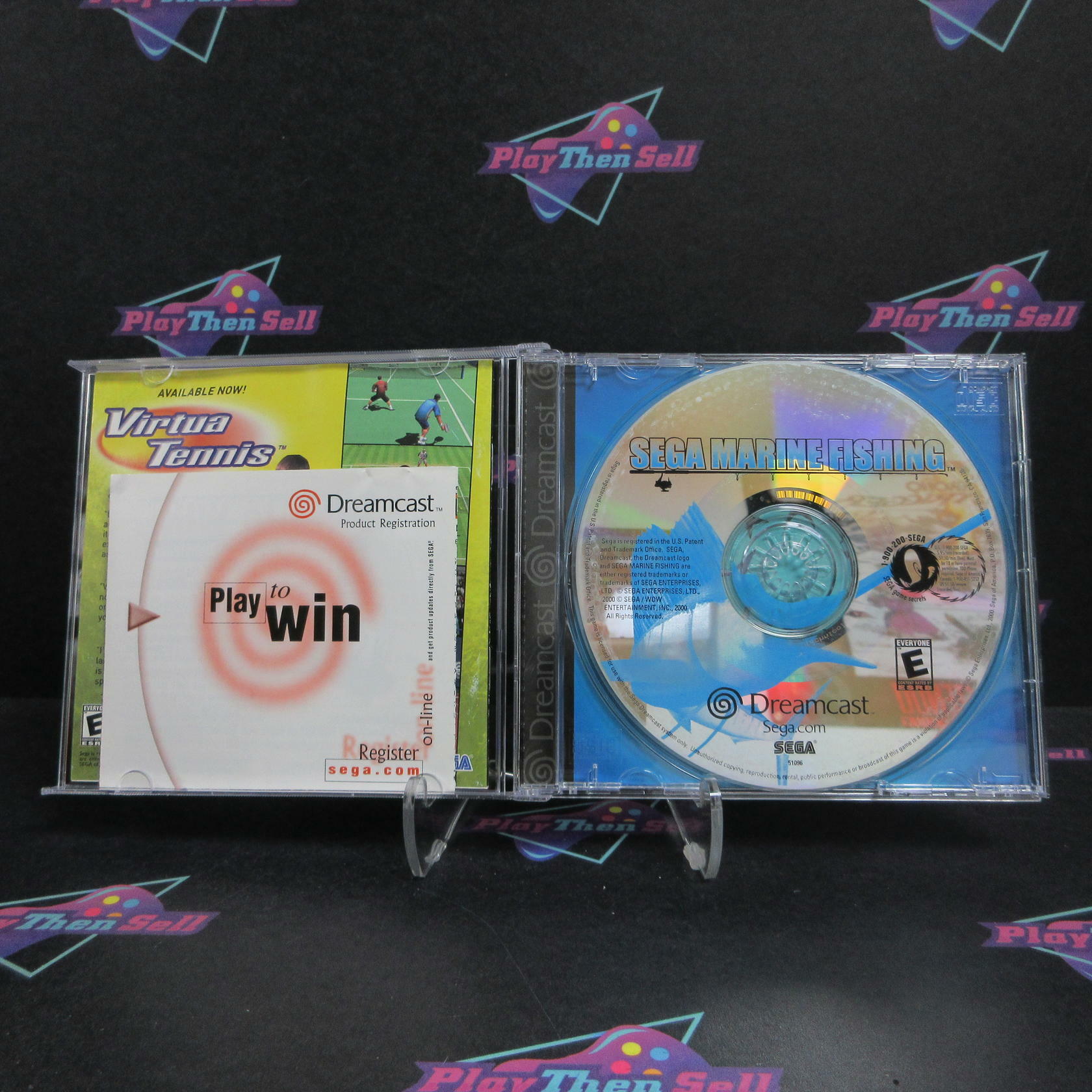Sega Marine Fishing Sega Dreamcast + Reg Card Complete - Excellent