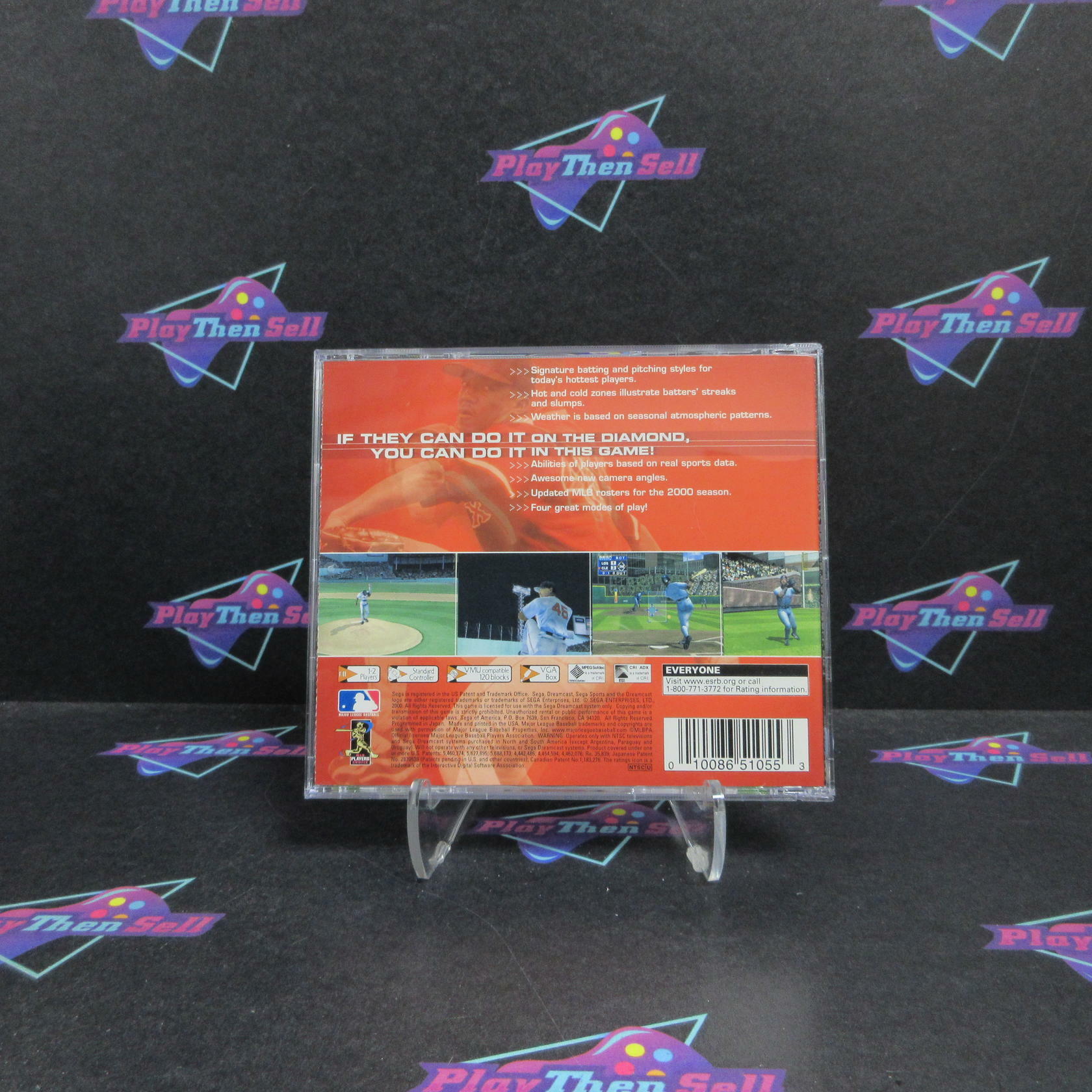 World Series Baseball 2K1 Sega Dreamcast + Reg Card Complete - Excellent