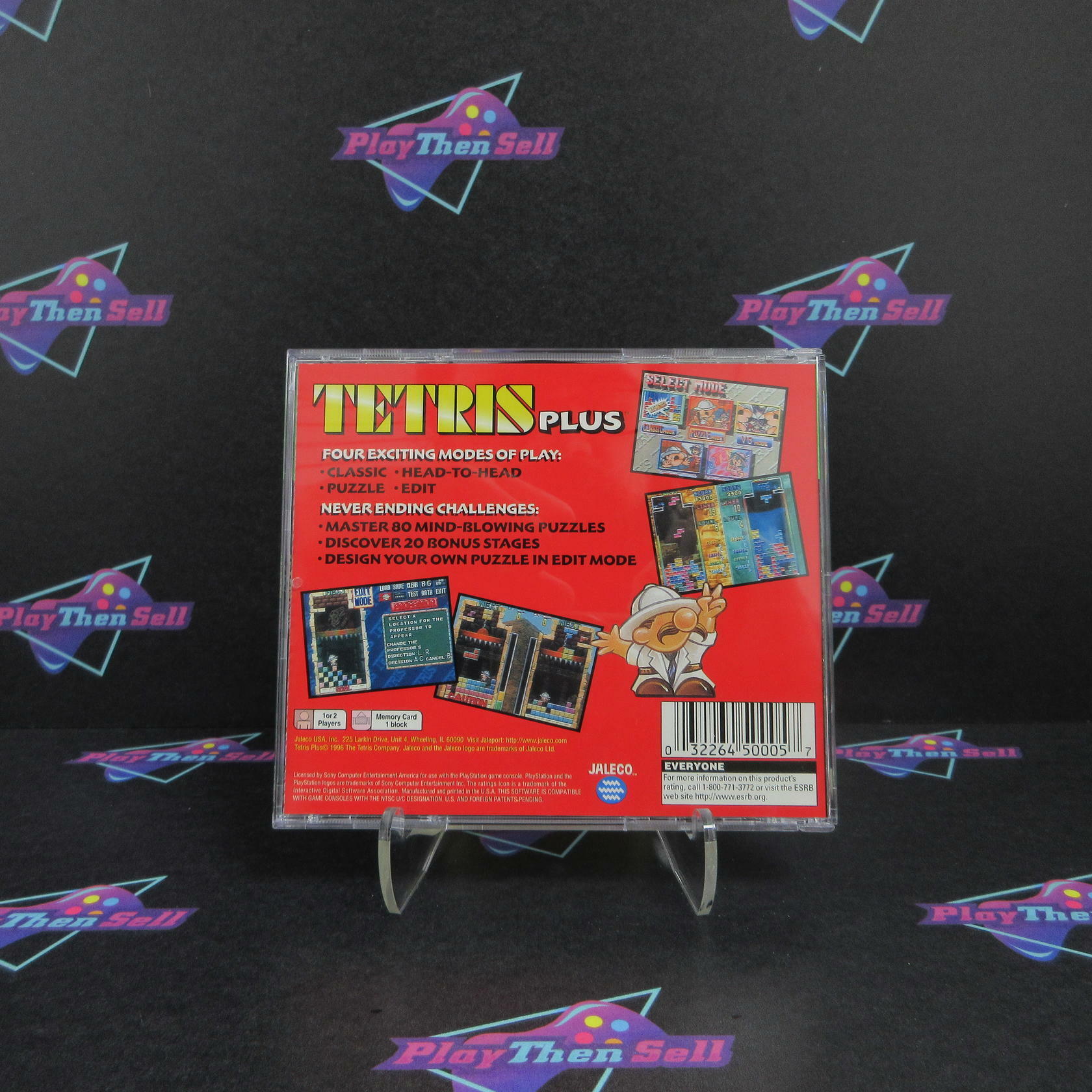 Tetris Plus PS1 PlayStation 1 Greatest Hits Complete - Excellent
