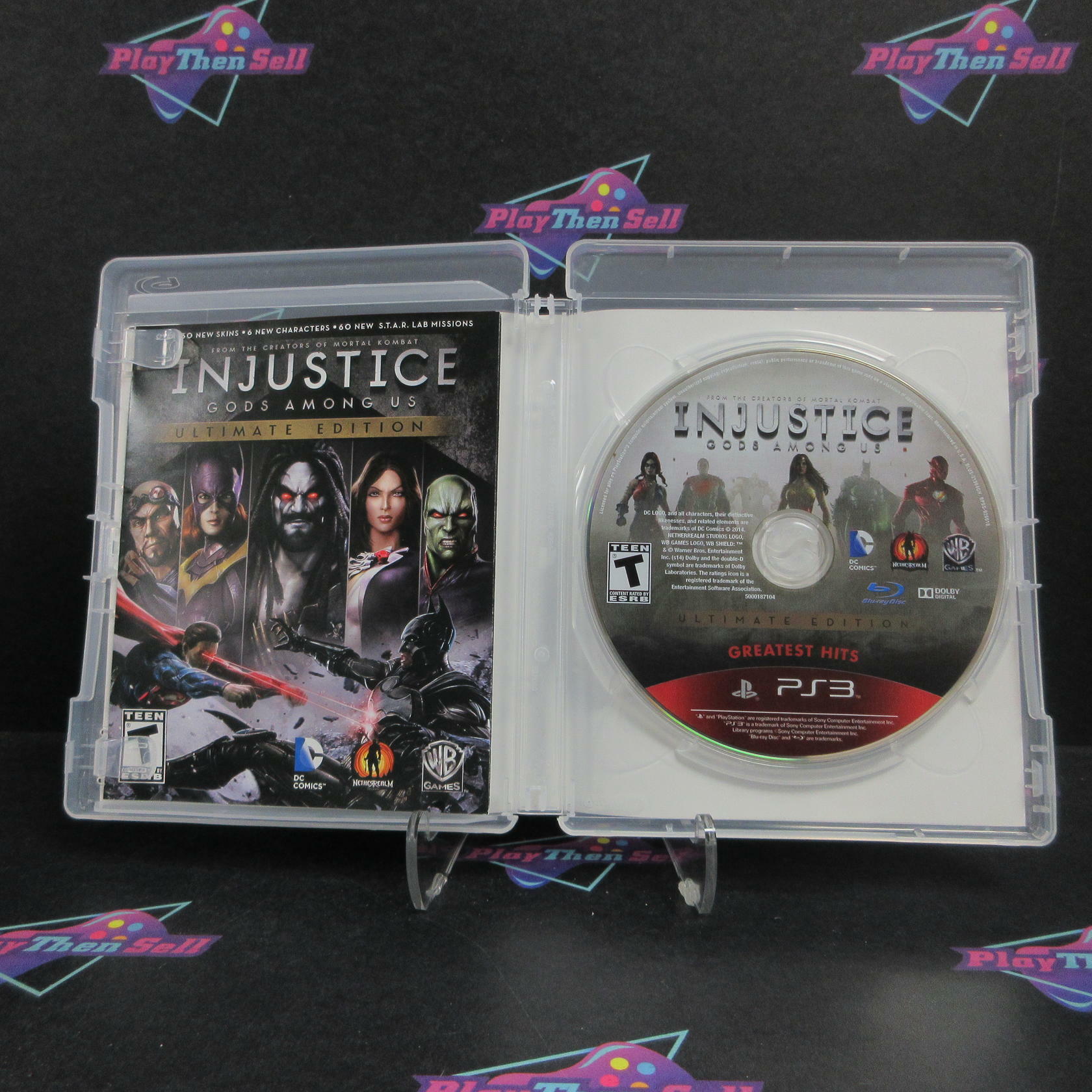 Injustice Gods Among Us Ultimate Edition PS3 PlayStation 3 GH Complete - Excellent