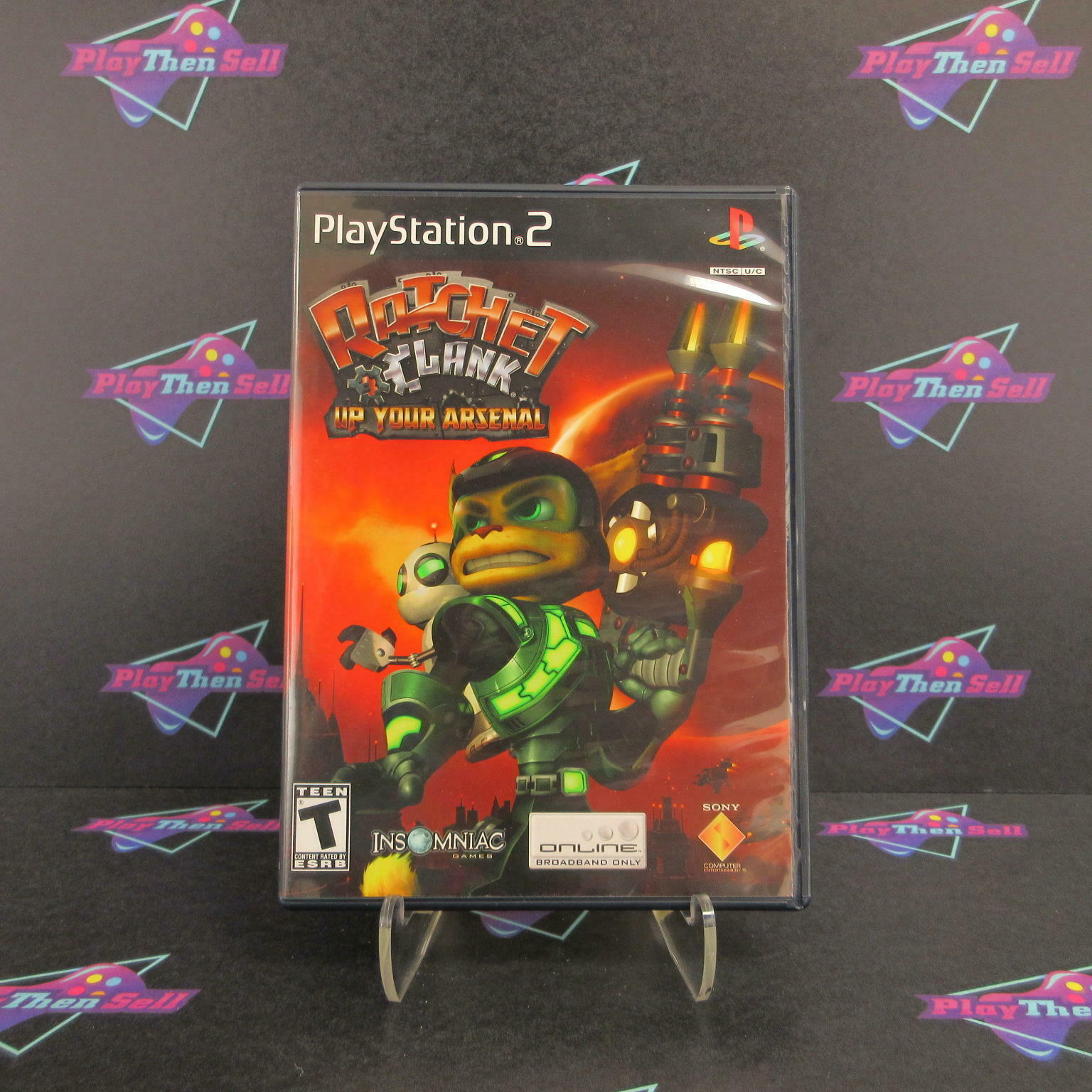Ratchet & Clank Up Your Arsenal PS2 PlayStation 2 Complete - Excellent