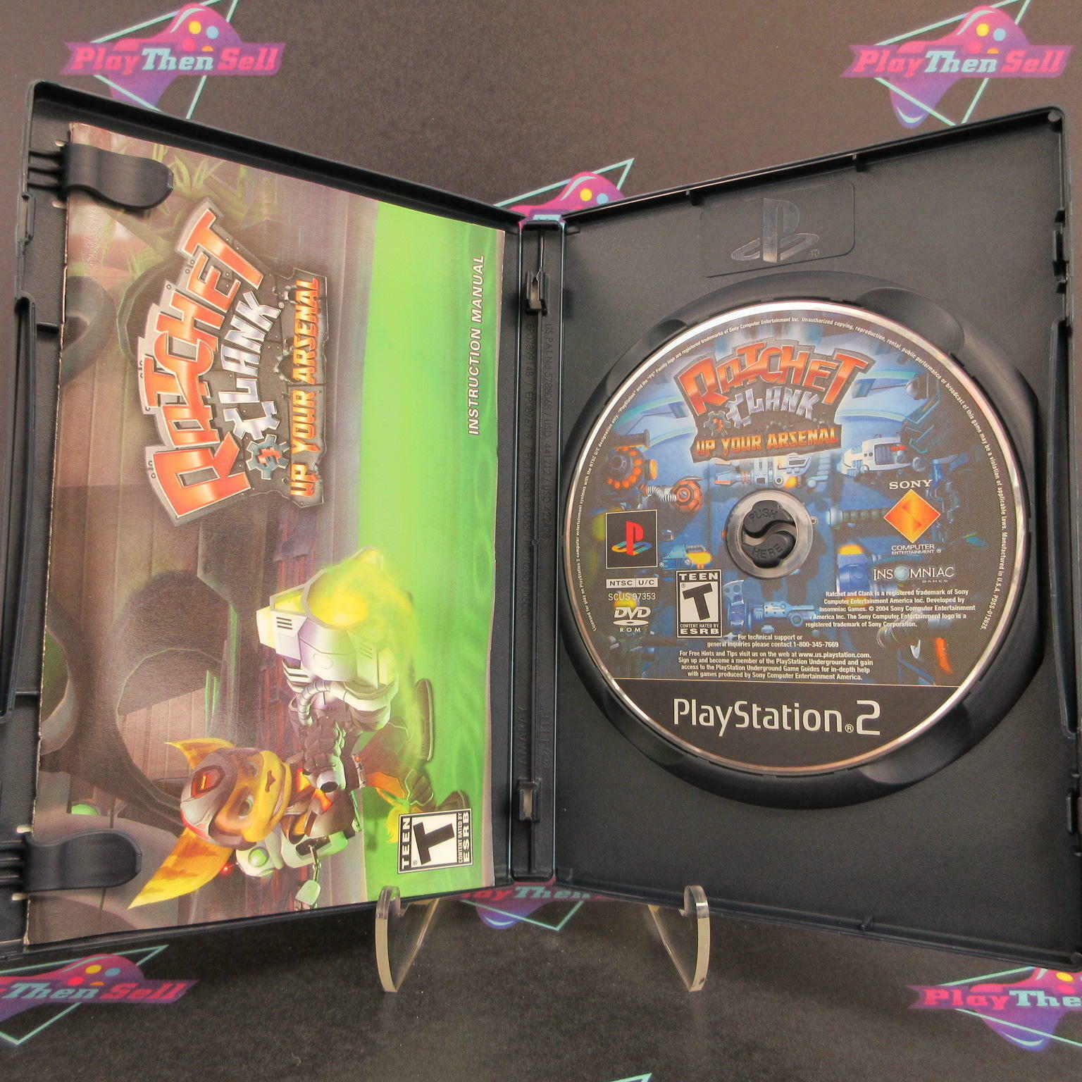 Ratchet & Clank Up Your Arsenal PS2 PlayStation 2 Complete - Excellent